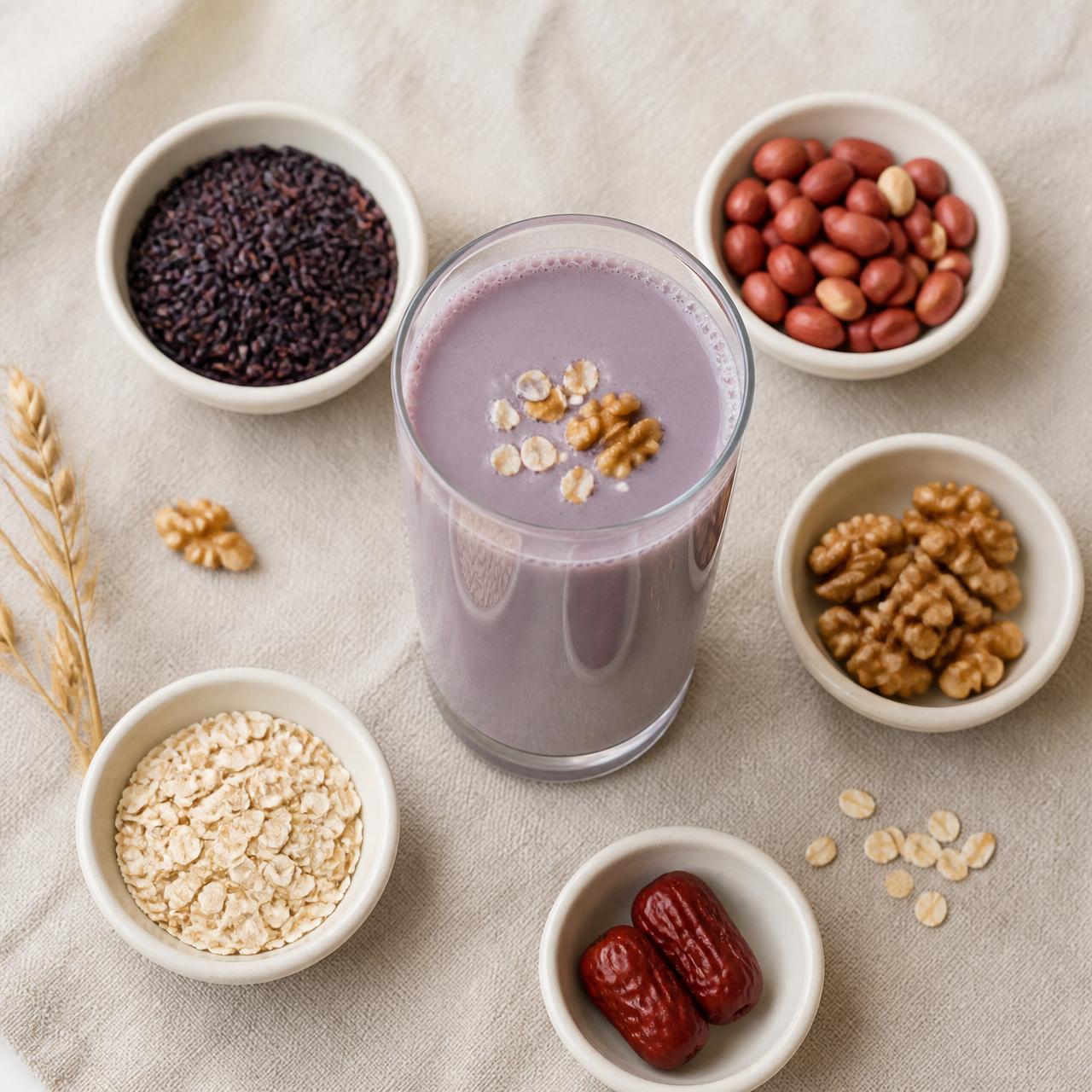 Purple Rice & Peanut — Calming · Nourishing · Antioxidant